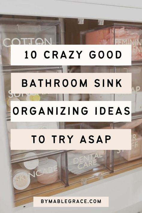 Waterpik Storage, Bathroom Sink Organization Ideas, Organize Under Bathroom Sink, Good Bathroom, Under Bathroom Sink, Bathroom Under Sink, Bathroom Sink Organization, Bathroom Drawer Organization, Bathroom Closet Organization