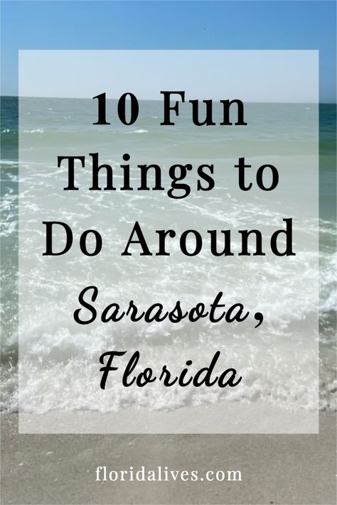 Sarasota is a sprawling area that makes a great vacation destination or day trip. There is a huge variety of things to do for the whole family around Sarasota. You can drive between one of Florida’s largest state parks, a Venetian Gothic style mansion, and one of the country’s best beaches in under an hour. Things To Do In Sarasota Florida, Sarasota Florida Things To Do In, Myakka River State Park, Florida Travel Destinations, Gulf Coast Beaches, Jungle Gardens, Florida Destinations, Places In Florida, Florida Style