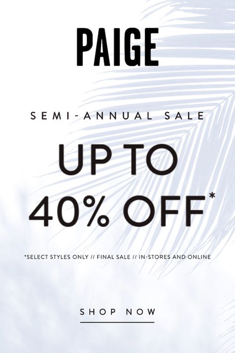 Stock up on everyday essentials, investment pieces and so much more at up to 40% off during the PAIGE Semi-Annual Sale. Coloring Pages Winter, Premium Denim Jeans, Annual Sale, Semi Annual Sale, Air Fry, Arbonne, Premium Denim, Everyday Essentials, Shoes And Accessories