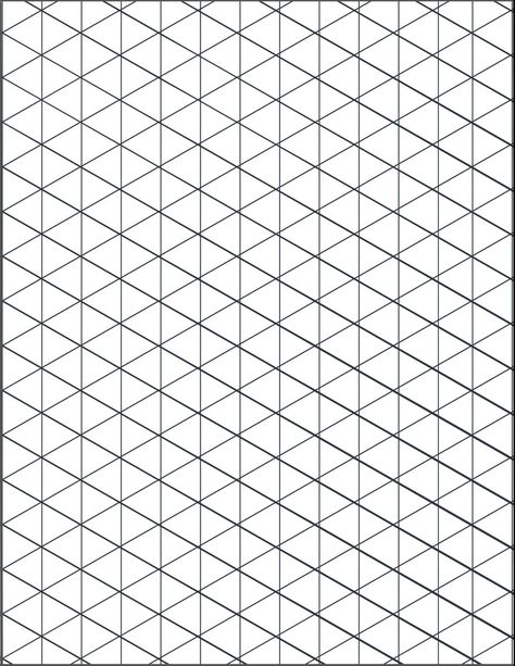 Isometric Grid Paper, Isometric Paper Free Printable, Isometric Sketch, Isometric Graph Paper, Isometric Paper, Isometric Grid, Grid Texture, Graph Paper Designs, Site Analysis