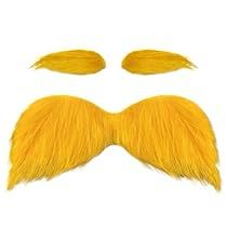 Lorax Costume, Disney Running, Beard Costume, Fake Mustaches, Run Disney Costumes, Spandex Bodysuit, Reading Day, Running Costumes, The Lorax