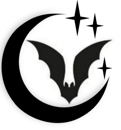 Bat And Moon Tattoo Ideas, Moon With Bats Tattoo, Moon And Bats Tattoo, Small Bat Tattoo Simple, Moon With Bats, Bats Tattoo, Bat Tattoos, Moon Star Tattoo, Bat Images