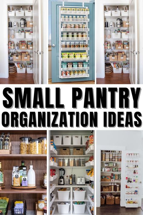 Discover smart and stylish ways to organize your small pantry. Perfect for maximizing space and keeping everything easy to find. Small Pantries, Small Pantry Organization Ideas, Tiny Pantry, Pantry Organization Ideas, Small Pantry Organization, Tall Shelves, Space Saving Hacks, Mudroom Organization, Can Of Beans