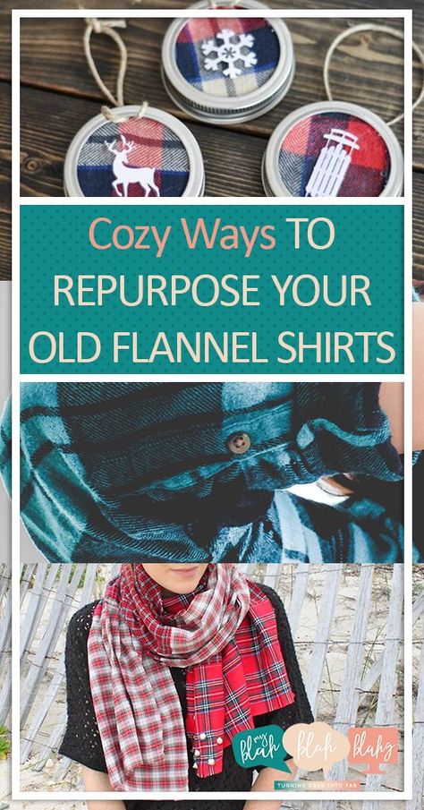 Cozy Ways to Repurpose Your Old Flannel Shirts| Old Flannel Shirts, how to Repurpose Old Flannel Shirts , Repurpose Projects, Repurpose Projects for the Home, How to Decorate With Flannel Shirts, Popular Pin Old Flannel, Diy Tank, Repurposed Clothing, Flannel Shirts, Do It Yourself Crafts, Recycled Projects, Upcycle Recycle, Old Shirts, Tie Dye Shirts