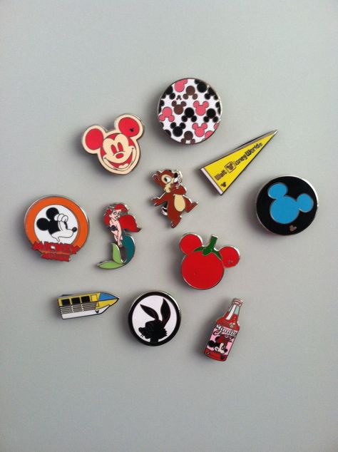 Don't know what to do with your disney trading pins after your trip? I turned mine into cute fridge magnets! Diy Magnets Fridge, Disney Magnets, Cute Fridge Magnets, Cute Fridge, Diy Magnets, Disney Art Drawings, Disney Trading Pins, Magnets Fridge, Diy Stuff