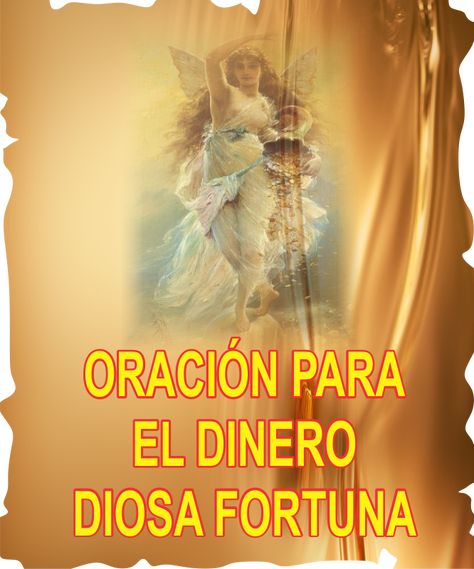 ORACIÓN A LA DIOSA FORTUNA PARA EL DINERO | ESOTERISMO AYUDA ESPIRITUAL Money Prayer, Everyday Prayers, Unicorn Invitations, Money Spells, Spell Book, New Age, Feng Shui, Mantra, Reiki