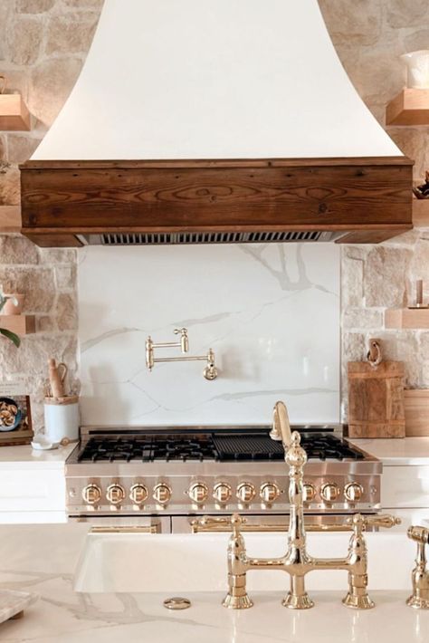 The ZLINE Autograph Edition Collection allows you to choose the perfect accent hardware that matches your aesthetic!💫

📸 via Instagram: @ themassonco @ zlinekitchen

Tap to explore ZLINE Autograph Edition Ranges!

#chickitchen #luxurykitchen #brickbacksplash #kitchendesign Zline Appliances In Kitchen, Zline Stove, 48 Inch Range, Modern French Cottage, Electric Ovens, Zline Autograph Edition, Range Wall, Kitchen Suite, Slide In Range