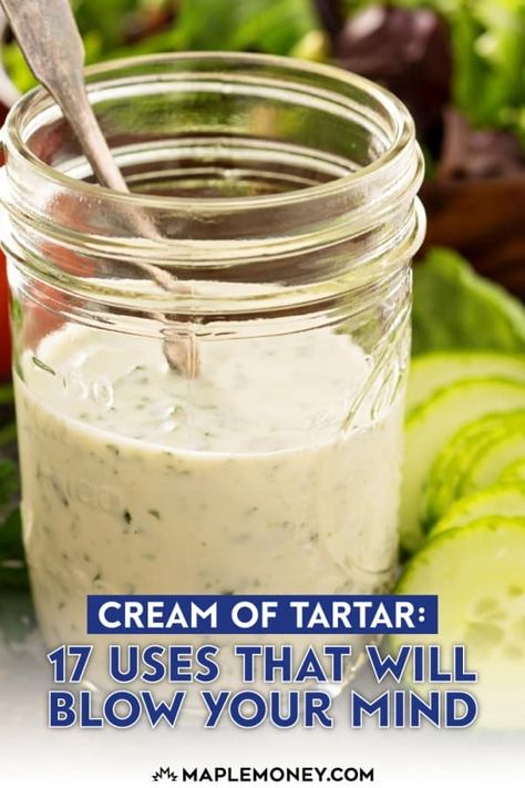 Cream of Tartar - 17 Uses That Will Blow Your Mind Uses For Cream Of Tartar, Microsoft Shortcuts, Bedroom Fridge, Cream Of Tartar Uses, Money Thoughts, Natural Odor Remover, Natural Cleaner, Floor Cleaners, Baking Soda Benefits