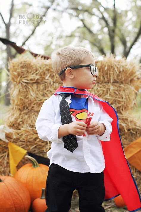 I would SO do this when my son is a little boy, and again when he is old. haha  Toddler Superman Halloween Costume Halloween Costumes Toddler Boy, Superman Halloween Costume, Superman Halloween, Boy Glasses, Halloween Toddler Party, Toddler Boy Halloween Costumes, Superman Costume, Jack Halloween, Disney Fantasia