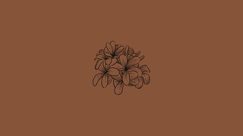 Brown Long Widget, Brown Icons, Flower Icon, Daisy Wallpaper, Flower Icons, Brown Flower, Mac Book, Brown Flowers, Book Character