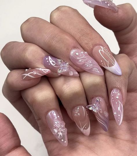 Nails Acrylic Summer, Almond Nails Short, Short Nails Acrylic, Summer Nails Ideas, Acrylic Coffin Nails, 2024 Nails, Spring Inspo, Grunge Nails, Simple Gel Nails