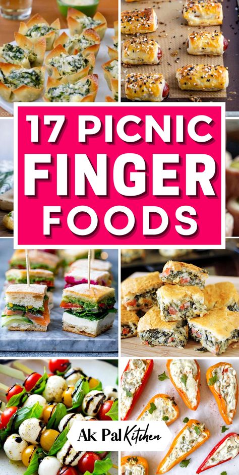 Planning a picnic and need some delicious inspiration? Dive into this collection of seventeen mouthwatering finger foods that are sure to impress your friends and family. From savory bites to sweet treats, these easy-to-make recipes are perfect for enjoying in the great outdoors. Whether you're a fan of classic sandwiches or looking to try something new, these tasty options will make your picnic spread unforgettable. Get ready to pack your basket with these delightful snacks that are as fun to eat as they are to prepare. Picnic Finger Foods, Artichoke Appetizer, Sweet Appetizer, Bite Size Food, Snack Platter, Haitian Food Recipes, Melbourne Food, Party Food Platters, Island Food