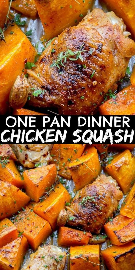 Butternut Chicken Recipe, Dinner Recipes With Butternut Squash, Butternut Squash Chicken Recipes, Butternut Squash And Chicken Recipes, Squash Chicken Recipes, Chicken And Squash Recipes, Chicken And Butternut Squash Recipes, Butternut Chicken, Butternut Squash And Chicken