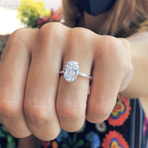 Hailey Bieber Ring, Gold Oval Ring, Oval Cut Diamond Engagement Ring, Oval Cut Moissanite Engagement Ring, Hidden Halo Ring, Oval Solitaire Engagement Ring, Ring Hidden Halo, Cute Engagement Rings, Future Engagement Rings