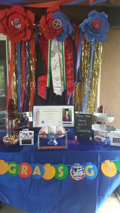 State Decor, Fresno State, Grad Party, Grad Parties, Graduation Party