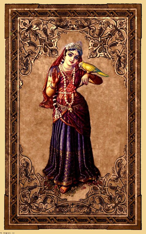 Ravi Varma, Durga Ji, Srila Prabhupada, Krishna Radha Painting, Radha Krishna Images, Krishna Radha, Goddess Art, Lord Krishna Images, Indian Gods