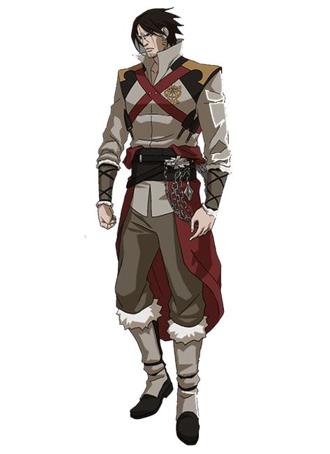 Trevor Belmont Costume, Trevor Belmont Cosplay, Castlevania Character Design, Castlevania Outfits, Trevor Belmont Castlevania, Castlevania Trevor Belmont, Belmont Clan, Castlevania Trevor, Belmont Castlevania