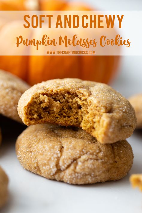 Pumpkin Ginger Molasses Cookies, Chewy Pumpkin Spice Molasses Cookies, Soft And Chewy Pumpkin Cookies, Best Pumpkin Cookies Recipe, Pumpkin Spice Molasses Cookies, Chewy Pumpkin Molasses Cookies, Soft Pumpkin Cookies Recipes, Molasses Pumpkin Cookies, Pumpkin Hermit Cookies