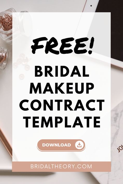 Streamline your bridal makeup business with our FREE Bridal Makeup Contract Template at Bridal Theory! This easy-to-customize template covers all essential details, including services, payment terms, and cancellation policies, ensuring clear communication and professionalism with your clients. Perfect for both new and experienced makeup artists, it helps maintain smooth and protected client interactions. Download now to elevate your business and provide a seamless experience for your brides! Makeup Contract, Becoming A Makeup Artist, Makeup Business, Community Signs, Makeup Artist Business, Makeup Course, Business Courses, Google Business, Artist Business