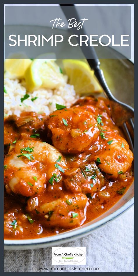 Shrimp Creole Recipe Louisiana Easy, Shrimp Creole Recipe, Creole Shrimp Recipes, Shrimp Creole, Crab Dishes, New Orleans Recipes, Cajun Dishes, Cajun Creole Recipes, The Big Easy