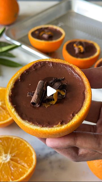 Easiest Dessert Recipes, Bake With Shivesh, Easiest Dessert, Orange Dessert, Orange Cups, Fresh Orange Juice, Orange Chocolate, Fresh Orange, Double Boiler