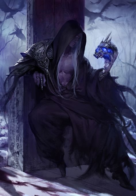 Baba Jaga, Lich King, 다크 판타지, Dark Elf, Fantasy Warrior, Arte Fantasy, 판타지 아트, Fantasy Inspiration, 영감을 주는 캐릭터