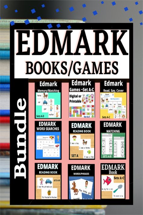 Edmark Reading Program, Word Program, Reading Boards, Sight Word Reading, Reading Table, Book Works, Special Education Resources, Word Searches, Review Activities