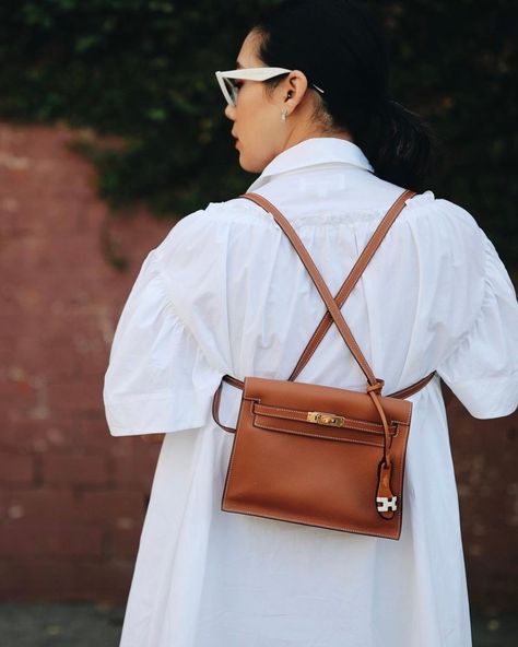 5 Ways to Wear the Hermès Kelly Danse Kelly Outfit Hermes, Kelly To Go Hermes Outfit, Kelly Danse Hermes, Hermes Constance Bag Outfit, Kelly Danse, The Kelly Family, Hermes Kelly Bag, Kelly Bag, Hermes Bags