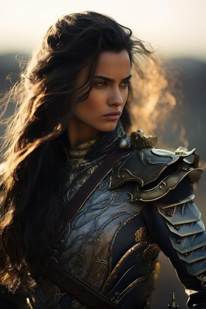 Book Character Female, Fighter Woman Aesthetic, Medieval Warrior Woman, Dammon Bg3, Warrior Woman Aesthetic, Female Fighter Aesthetic, Warrior Women Art, Fighter Woman, Woman In Armor