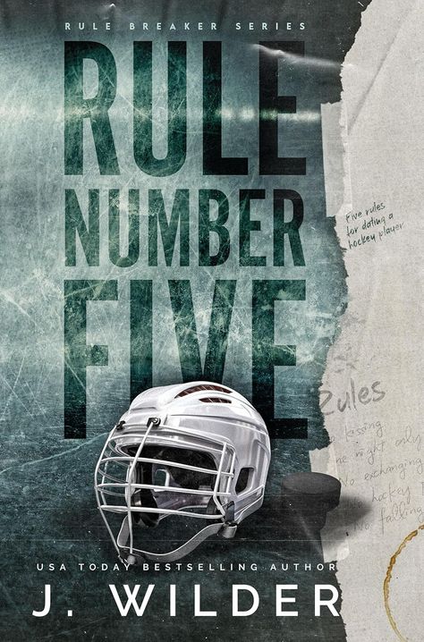 Rule Number Five: A College Hockey Romance (Rule Breaker Series Book 1) - Kindle edition by Wilder, J., Wilder, Jessa . Contemporary Romance Kindle eBooks @ Amazon.com. Hockey Romance, College Hockey, College Romance, Number Five, Rule Breaker, Romance Book Covers, Unread Books, Dark Romance Books, Hockey Player