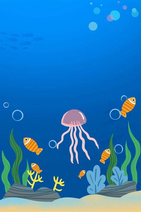 Dream Aquarium Promotion Poster Background Material Aquarium Backgrounds Wallpapers, Background Aquarium, Dream Aquarium, Aquarium Poster, Aquarium Wallpaper, Cartoon Mountain, Fish Aquarium Decorations, Preschool Planning, Promotion Poster