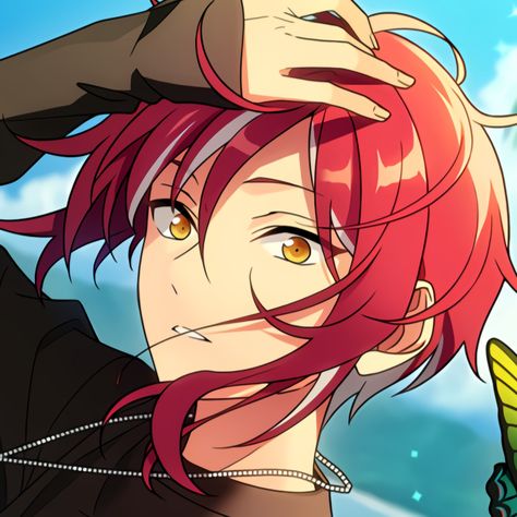 Natsume Icon Enstars, Natsume Sakasaki Pfp, Ensemble Stars Natsume, Natsume Enstars, Natsume Sakasaki Icon, Enstars Pfp, Natsume Sakasaki, Anime Recommendations, Star Character