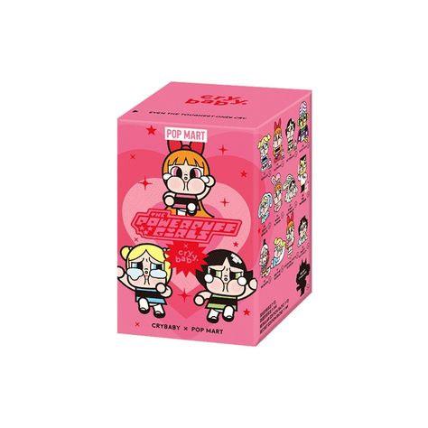 CRYBABY x Powerpuff Girls Series Figures | Blind Boxes - POP MART (United States) Goth Doll, Screen Photography, Plush Flower, Pop Characters, Baby Pop, Game Rules, Blind Boxes, Brand Pop, Secret Box