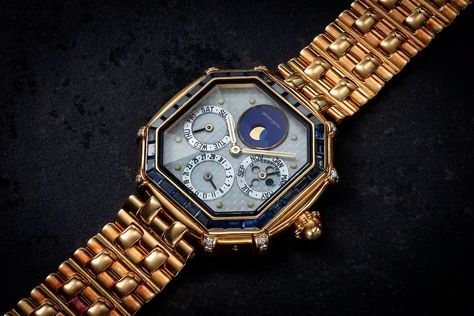 One Of Gerald Genta's Wildest Watches Went Up For Auction Gerald Genta, This Is Us Quotes, Clock Design, Watch Movement, Postmodernism, Watch Collection, Vintage Watches, Period, Look At