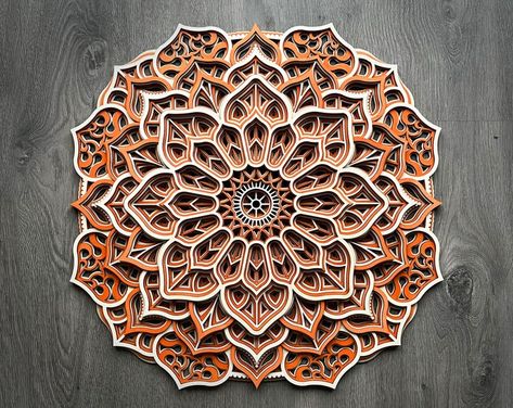 Paper Yellow Mandala, Paper Quilling Mandala, Quilling Wall Art, Lotus Mandala, Yoga Boho Home, Mandala, Studio Office Gift, Unique Handmade - Etsy UK Ancient Mexican Art, Wall Art Indian, Orange Mandala, Yoga Lover Gift, Cnc Art, Style Marocain, Quilled Paper Art, Light Wall Art, Lotus Mandala