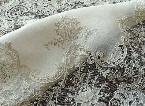 Amazing Lace, Heirloom Sewing, Pearl And Lace, Linens And Lace, Romantic Lace, Handmade Lace, Antique Linens, Needle Lace, Lace Ribbon