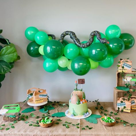 Shop BCT BALLOONS "SNAKESKIN" - … and other curated products on LTK, the easiest way to shop everything from your favorite creators. Swamp Birthday Party, Snake Birthday Party, Snake Birthday, Reptile Party, Bug Party, Rose Birthday, Small Balloons, Rosé Birthday, 6th Birthday