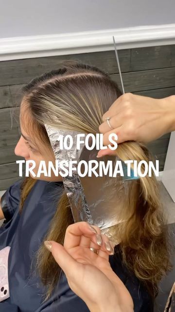 Foil Hair Color, Balayage Hair Videos, Blonde Foils, Dimensional Brunette, Hair Foils, Foil Highlights, Ash Brown Hair, Dimensional Blonde, Highlights And Lowlights