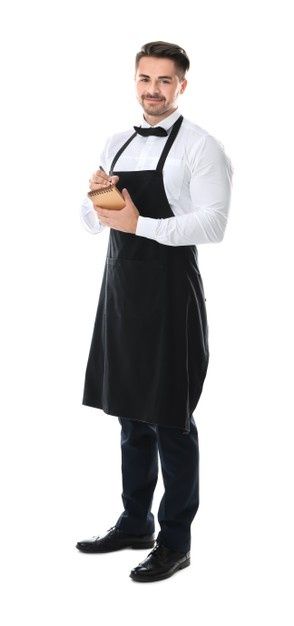 Waiter Pose References, Waiter Pose, Waiter Outfit, Outfit Cowo, Cap Cut, Legally Blonde, Service Provider, Premium Photo, Pose Reference