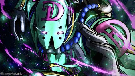 SOURCE:- NOONVINCENT Diver Down Jojo Stand, Diver Down Jojo, Jjba Wallpaper, Jojo Wallpaper, Jojo's Biz, Vincent Art, Jojo's Bizarre Adventure Stands, Jojo Stands, Diver Down