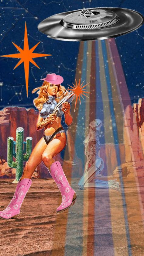 Space Cowboy Party, Alien Cowboy, Space Cowgirl Costume, Nye 2024, Fashion Design Inspiration Board, Cowboys & Aliens, Alien Party, Pink Cowgirl Boots, Space Cowgirl