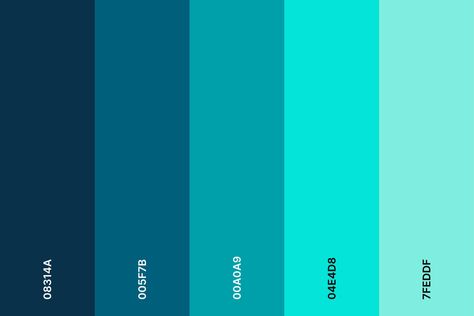 15+ Best Teal Color Palettes (Colors that Go with Teal) – CreativeBooster Teal Color Palettes, Teal Colour Palette, Color Palette Swatches, Blue Pallets, Teal Palette, Teal Color Palette, Teal Color Schemes, Teal Branding, Turquoise Color Palette