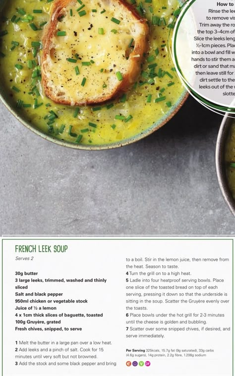 French Leek Soup Diet, Leek Soup French Women, Magic Leek Soup, French Leek Soup, Recipes With Leeks, Leeks Recipe, French Soup, Leek Recipes, Good Soup