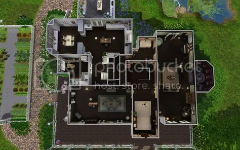 Loft Homes, Practical Magic Movie, Practical Magic House, Magic House, The Sims 3, Sims Community, Island Living, House Blueprints, House Floor