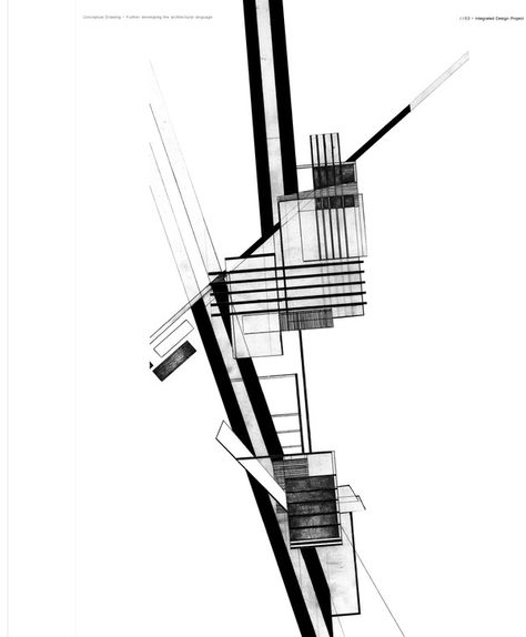 The Hoarder's House and Archive. by Clare Hawes, via Behance Line Sketches, Constructivism Architecture, Conceptual Sketches, Architecture Design Process, Deconstructivism, Conceptual Architecture, Architecture Concept Diagram, Architecture Design Drawing, Concept Diagram