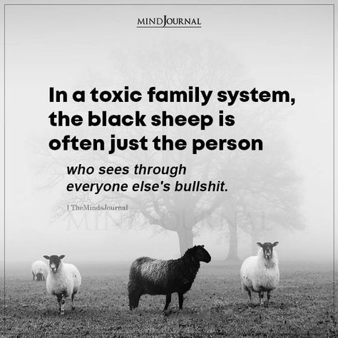 In A Toxic Family System The Black Sheep Is Often Greedy Quotes, Greedy People Quotes, Toxic Family System, Special People Quotes, Black Sheep Quotes, Sheep Quotes, Sheep Quote, Bruce Weber Photography, Ship Quotes