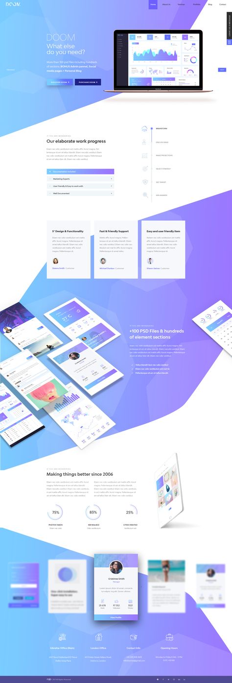 Cool Web Design, Mise En Page Web, Ui Ux 디자인, Psd Website, Desain Ui, Ui Design Website, Homepage Design, Web Ui Design, App Template