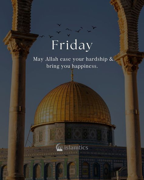 islamtics | May Allah ease your hardship & bring you happiness. #Jummah | Instagram April 25, Bring It On, On Instagram, Quick Saves, Instagram