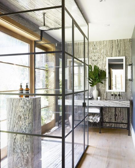 @martynbullard Celebrity Interior Design, Bathrooms Luxury, Martyn Lawrence Bullard, Malibu Home, English Interior, Dream Bathrooms, Bathroom Layout, Top Interior Designers, Free Standing Bath Tub