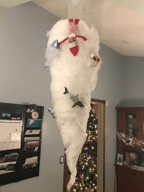 Elf On The Shelf Pet Ideas, Elf On A Shelf Ideas, Besties Christmas, Zombie Christmas, Elf Ideas Easy, Elf On A Shelf, Awesome Elf On The Shelf Ideas, Elf Activities, Xmas Elf